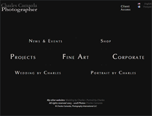 Tablet Screenshot of charles-camarda.com